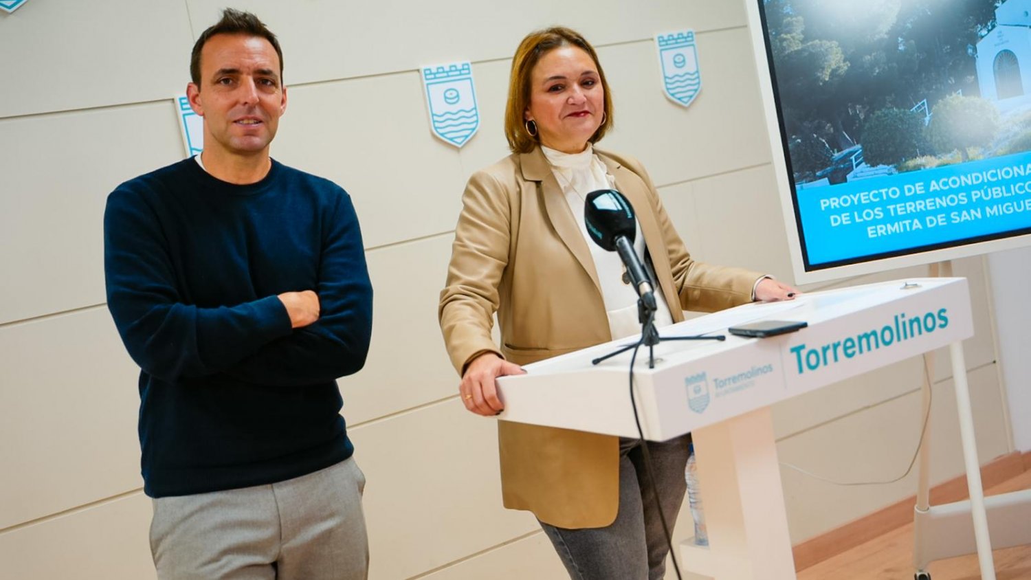 Torremolinos inicia las obras de acondicionamiento recreativo en la zona de la ermita con un presupuesto cercano a los 187.000 euros