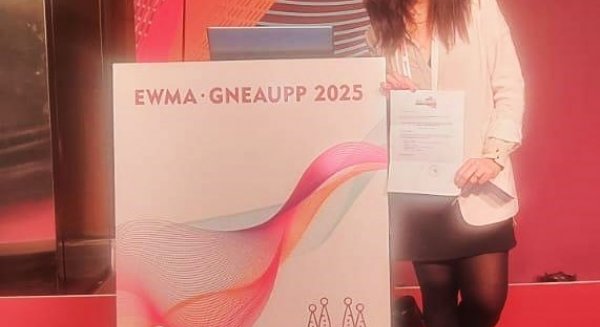 Una enfermera del Distrito Sanitario Málaga Guadalhorce, premiada en el 35º Congreso de la European Wound Management Association