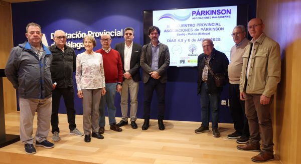 Unas 150 personas participarán en un encuentro de asociaciones de párkinson en el que colabora la Diputación