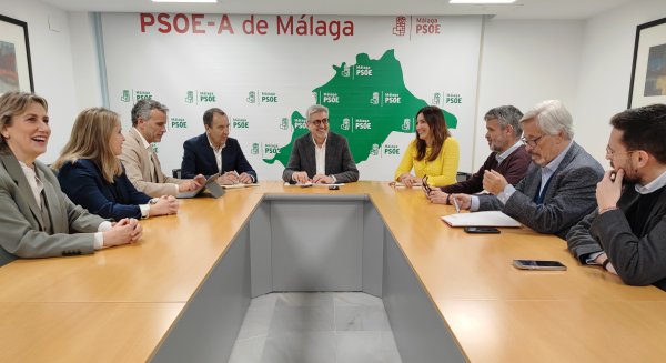 El PSOE emplaza a la Junta y a la Diputación a destinar ayudas a las empresas malagueñas afectadas por los aranceles de Trump