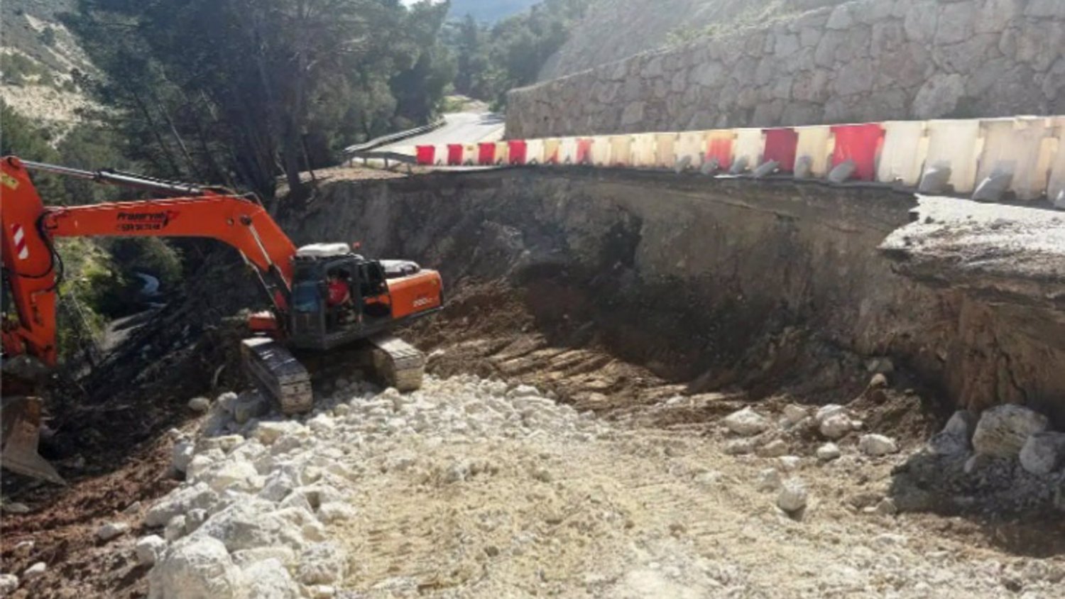 Diputación inicia el arreglo de 25 carreteras afectadas por los temporales con una inversión de 2,3 millones