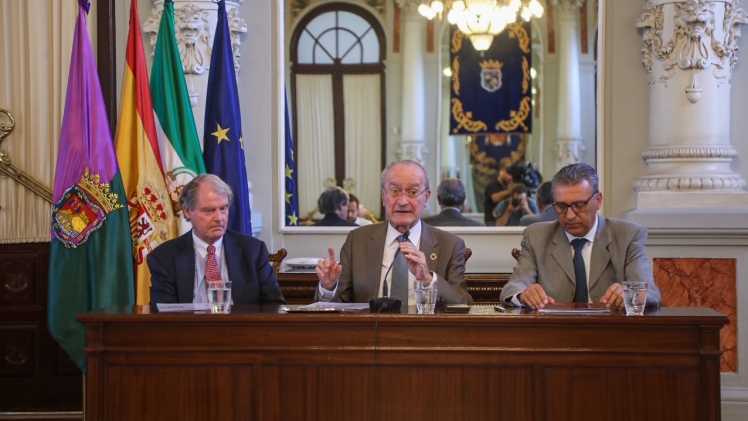 El Ayuntamiento, la Cámara de Comercio y la Fundación Bertelsmann acuerdan el impulso de la FP Dual en Málaga