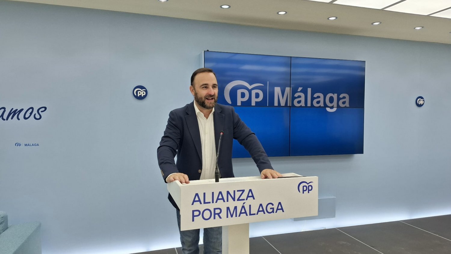 Mario Cortés denuncia que 'Málaga aporta 5.500 millones al Estado, pero no recibe inversiones'