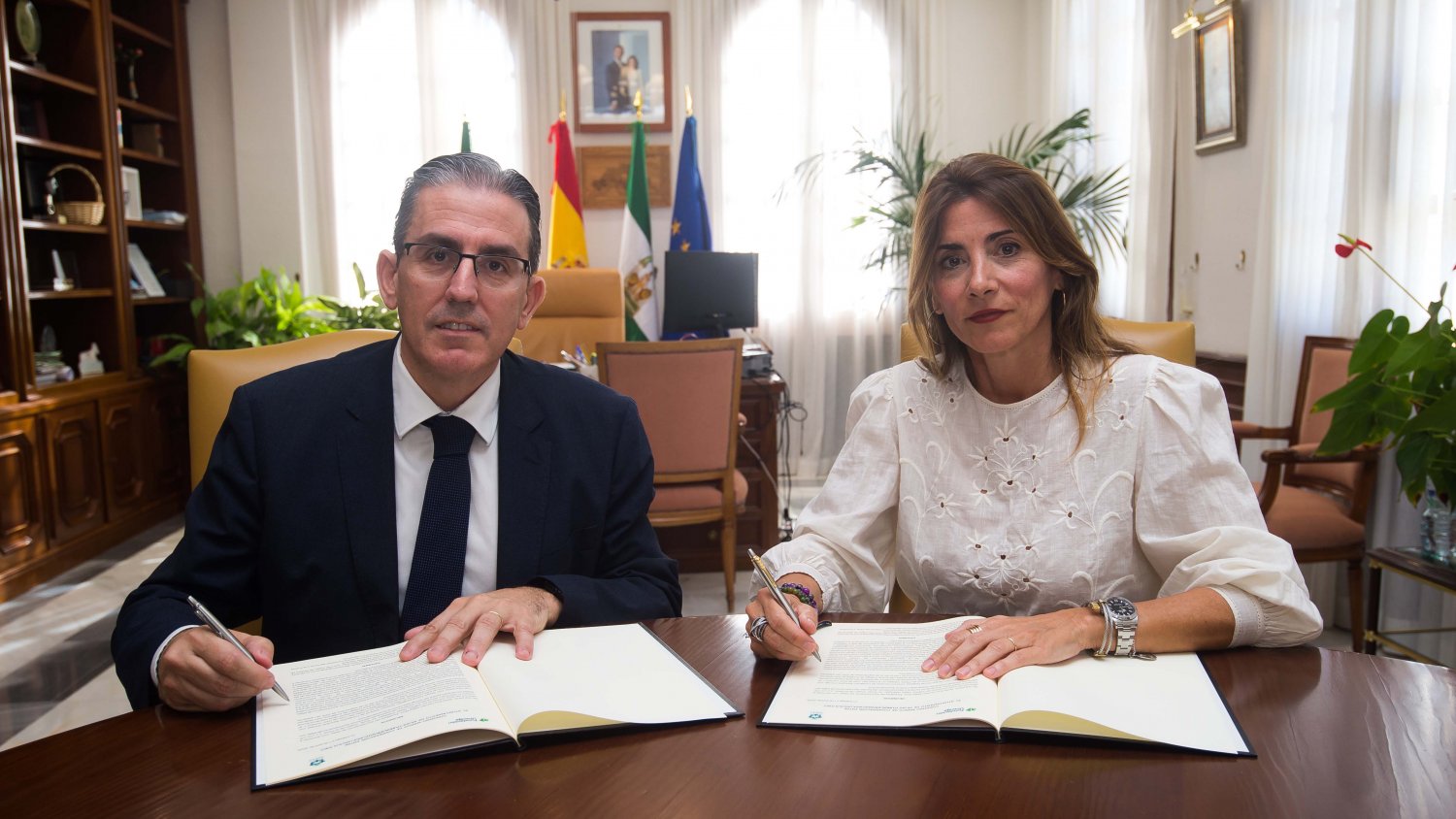 Fundación Unicaja y el Ayuntamiento de Mijas se unen para desarrollar proyectos conjuntos 