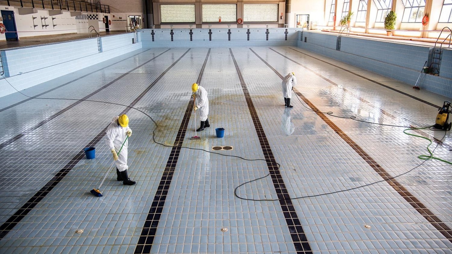 Las piscinas Virgen del Carmen I y II cierran el 15 de julio para acometer tareas de limpieza y mantenimiento