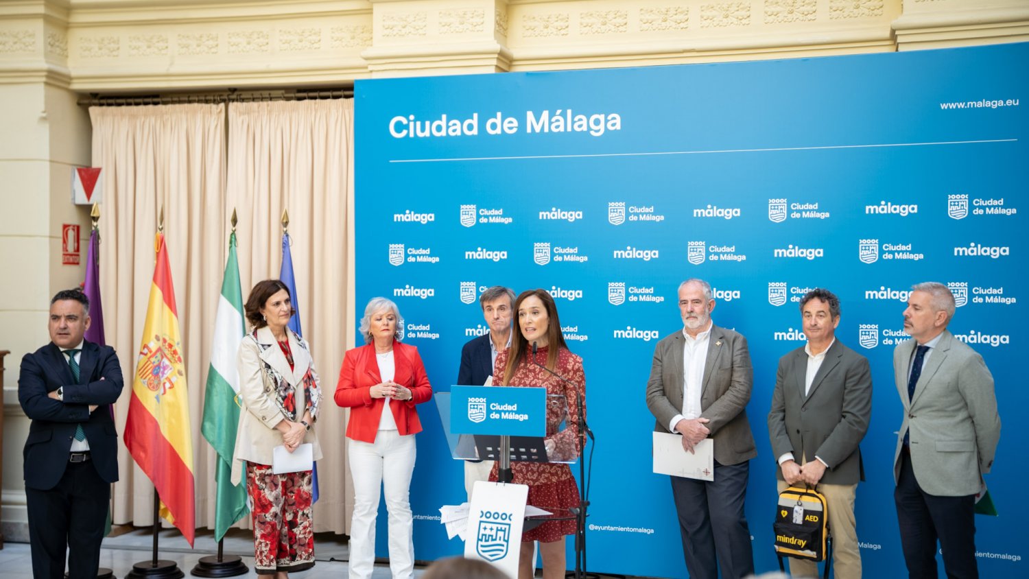 Servicios Operativos, Limasam y Playas preparan la ciudad de Málaga para la Semana Santa 2025