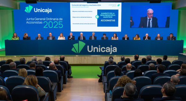 Unicaja celebra su Junta General y aprueba el dividendo más alto de su historia