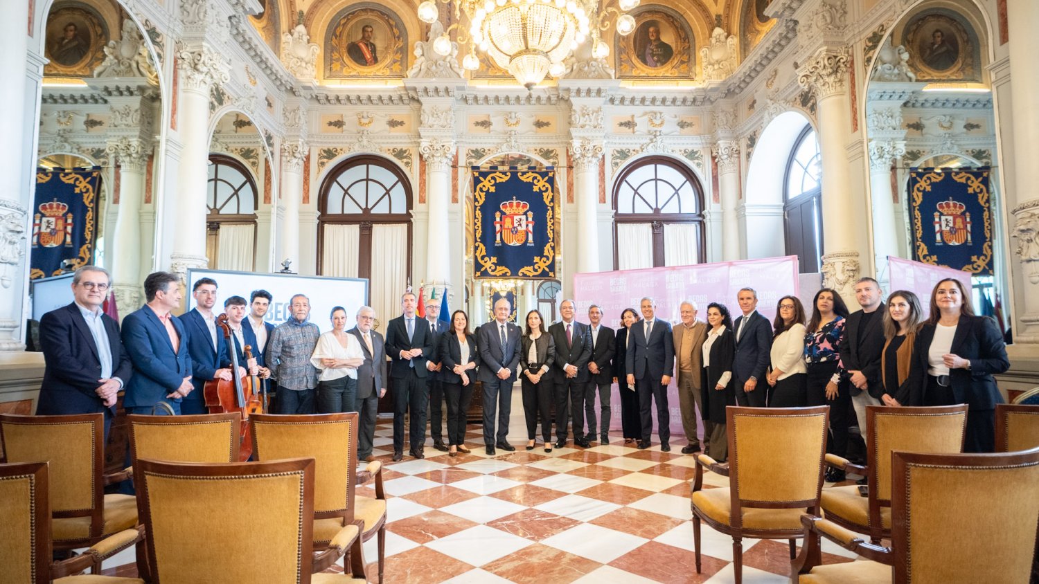 Fundación Málaga presenta la quinta edición de las Becas Talento, con el objetivo de impulsar la formación de jóvenes artistas malagueños