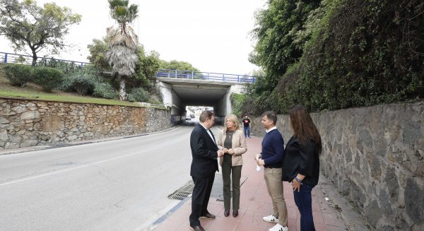 Abre al tráfico el túnel de Puerto Banús tras la finalización de las obras de mejora que se han acometido para evitar inundaciones
