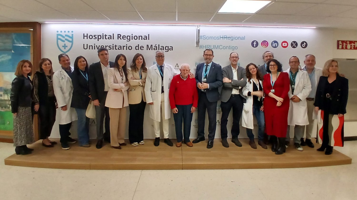 El Hospital Regional de Málaga “No da nada por sentado” en su primer Día del Parkinson
