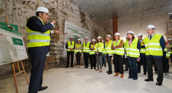 La obra del segundo tramo de la Prolongación del Metro de Málaga al Nuevo Hospital arranca en junio 