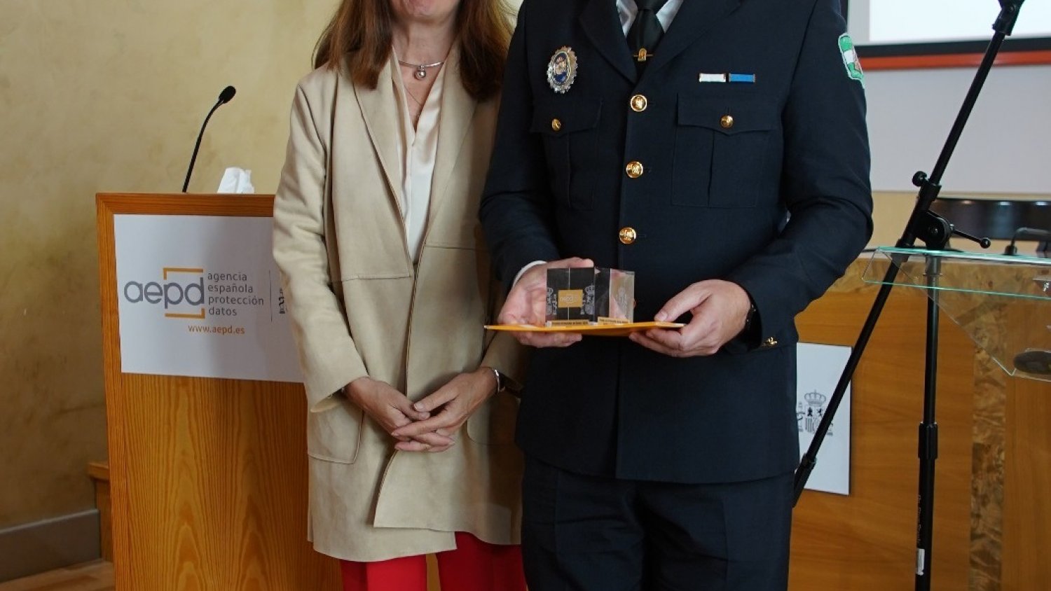 La Policía Local de Rincón de la Victoria recibe por segundo año consecutivo un Premio Nacional de la Agencia Española de Protección de Datos