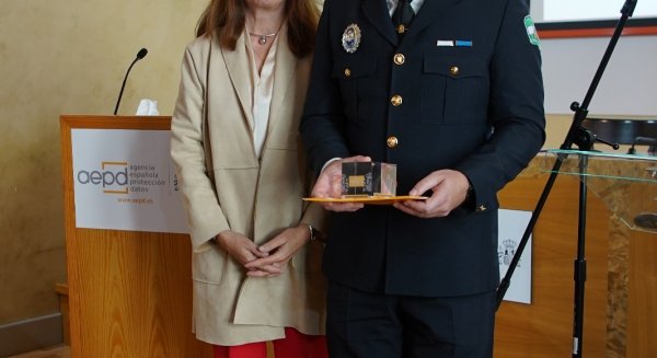 La Policía Local de Rincón de la Victoria recibe por segundo año consecutivo un Premio Nacional de la Agencia Española de Protección de Datos