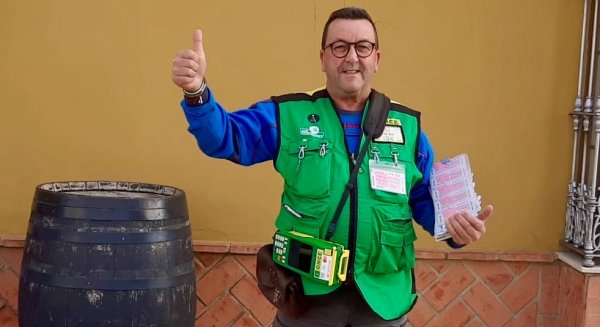 La ONCE deja un Sueldazo de 240.000 euros en diez años en la comarca del Guadalteba