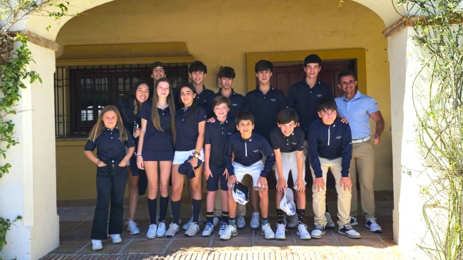 El equipo infantil Real Club Guadalhorce de Golf, cantera de campeones