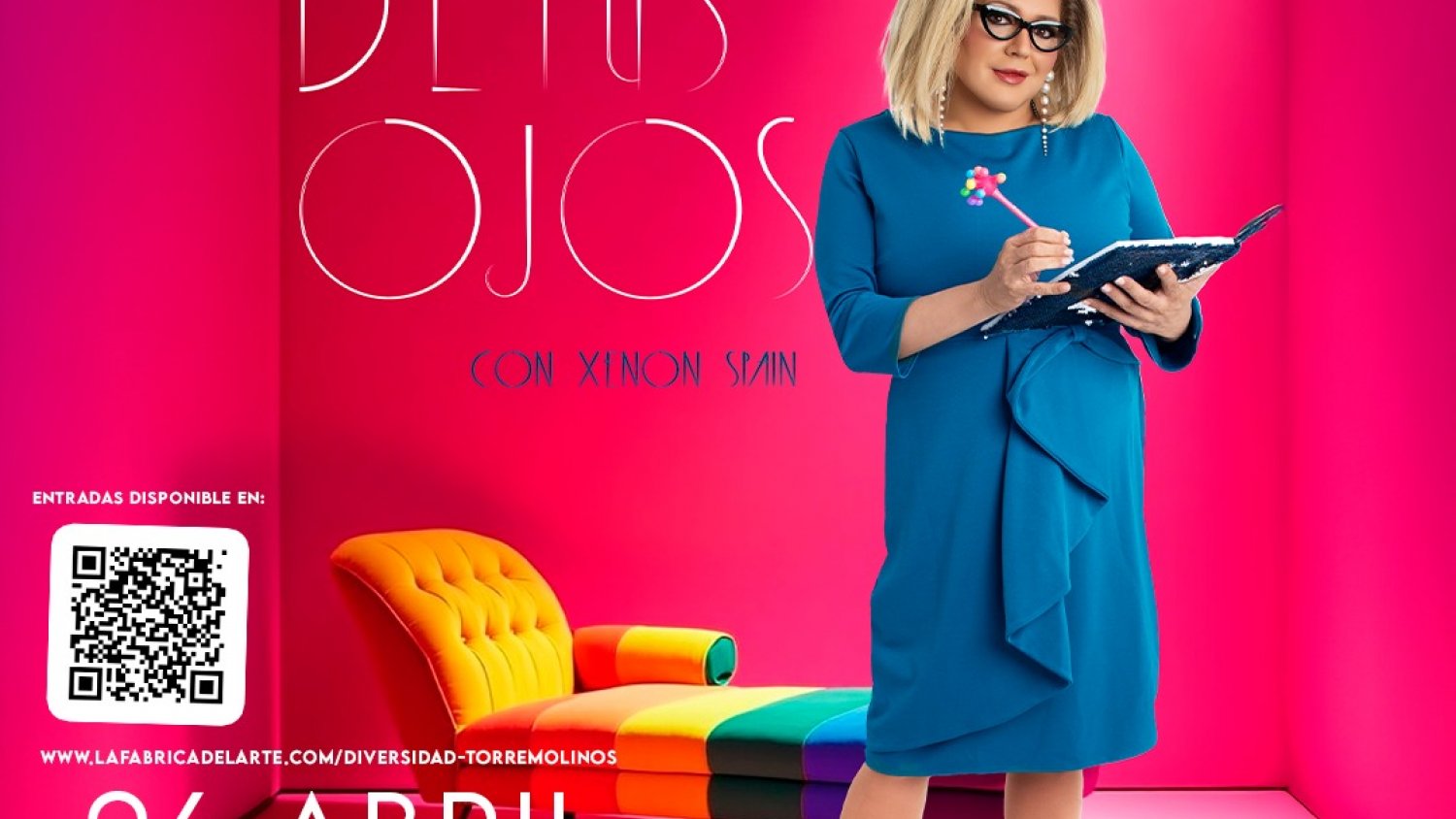Xenon Spain estrena en Torremolinos la segunda temporada de  la comedia ‘La diversidad de tus ojos