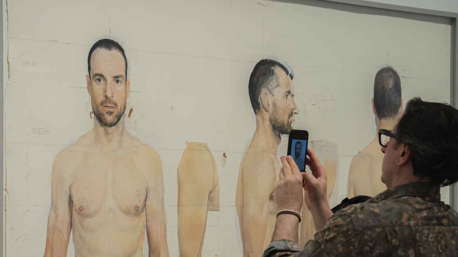Estepona exhibe tres de las últimas obras en proceso del pintor y escultor Antonio López 