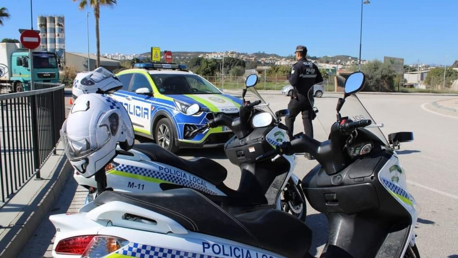 La campaña de refuerzo policial en Mijas permite detener a 15 personas y detectar 24 positivos en controles preventivos
