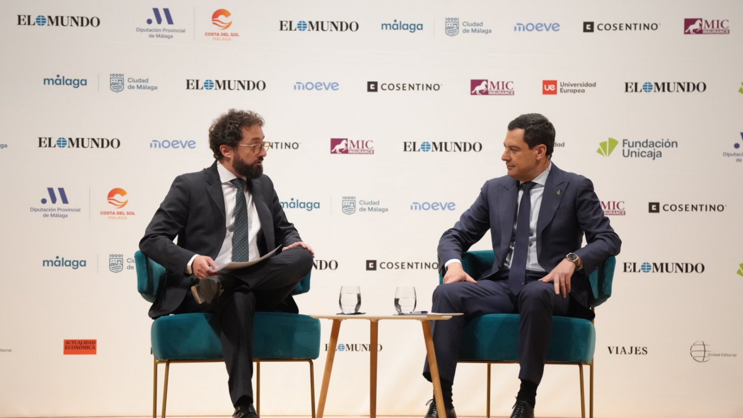 Moreno reivindica el sector económico de Málaga afirmando que la provincia 'está mejor que en 2018'