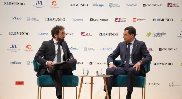 Moreno reivindica el sector económico de Málaga afirmando que la provincia 'está mejor que en 2018'