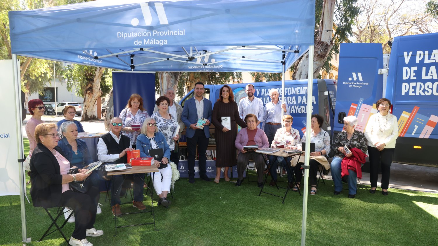 La Diputación celebra el Día del Libro con el inicio del V Plan de Fomento de la Lectura para personas mayores