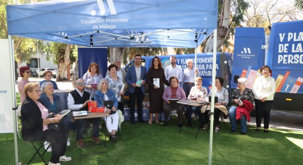 La Diputación celebra el Día del Libro con el inicio del V Plan de Fomento de la Lectura para personas mayores