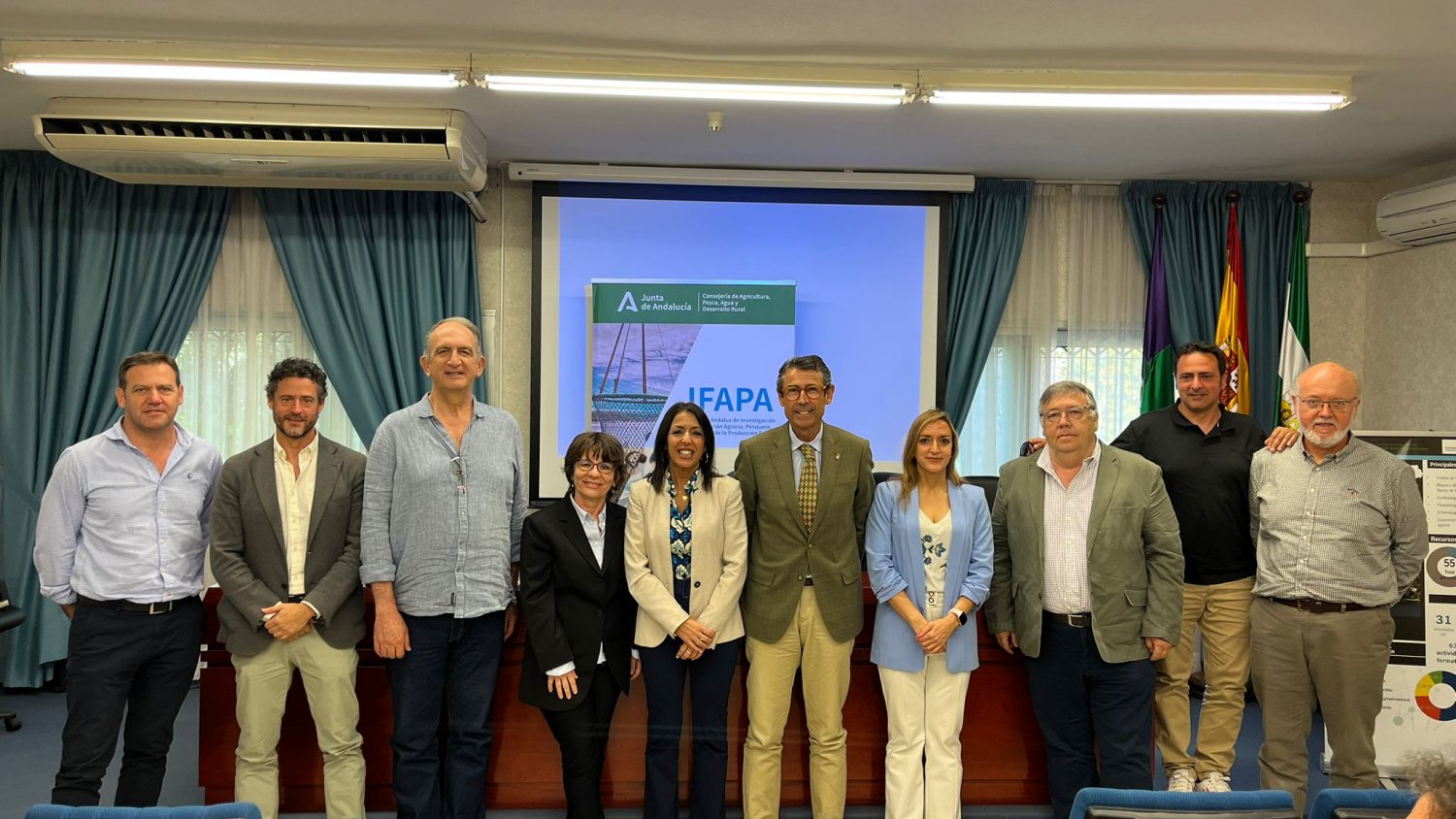 La Junta da a conocer en Málaga sus bancos de germoplasma para conservar y mejorar el patrimonio genético de los cultivos andaluces