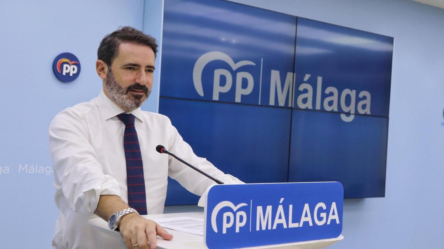 El PP pide al “delegado de Sánchez en Málaga” que informe sobre el impacto económico y social del apagón en la provincia