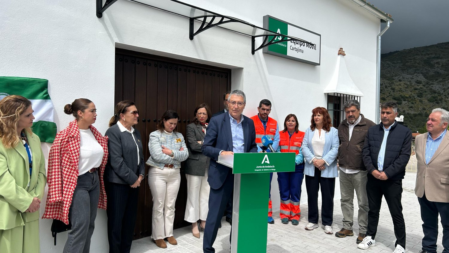 Se acondiciona una nave en Cartajima en la que la Junta habilita una Base sanitaria de Equipo Móvil para siete municipios del Genal