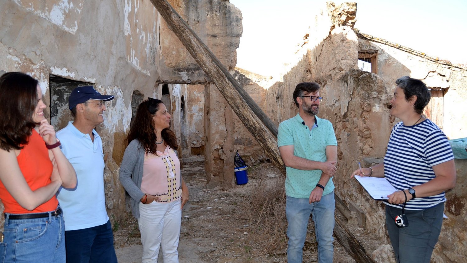 Campillos colabora en los trabajos de rehabilitación y conservación de una mezquita construida en el siglo IX