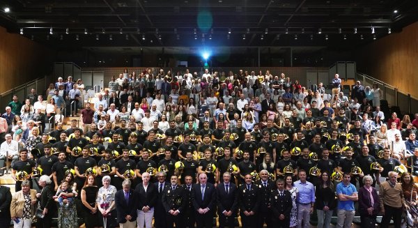 El CPB refuerza con 60 nuevos bomberos su plantilla, que alcanza los 402 efectivos