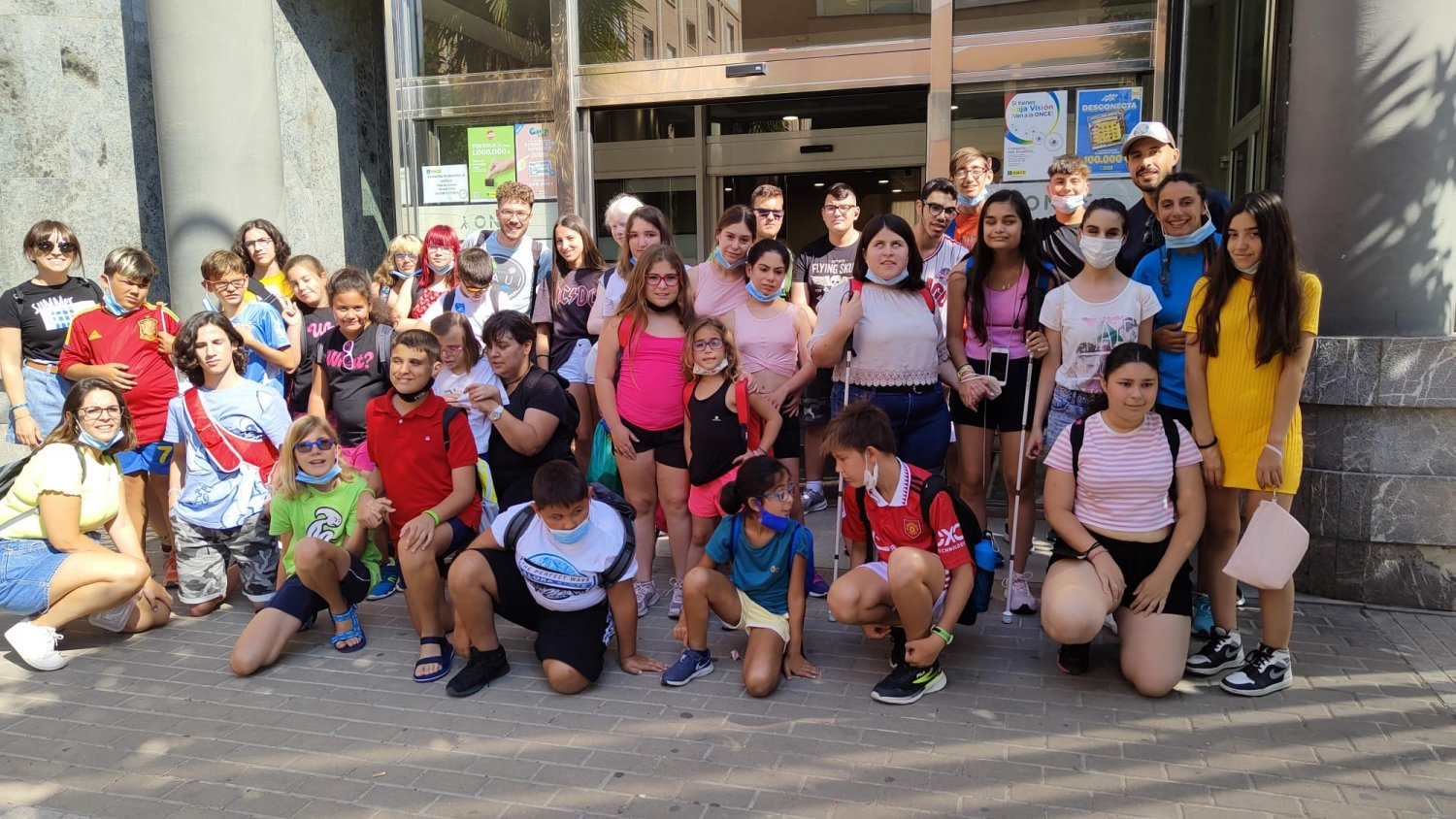 Un total de 32 jóvenes malagueños ‘descubren su talento’ en el campamento inclusivo de la ONCE en Sierra HueznAventura