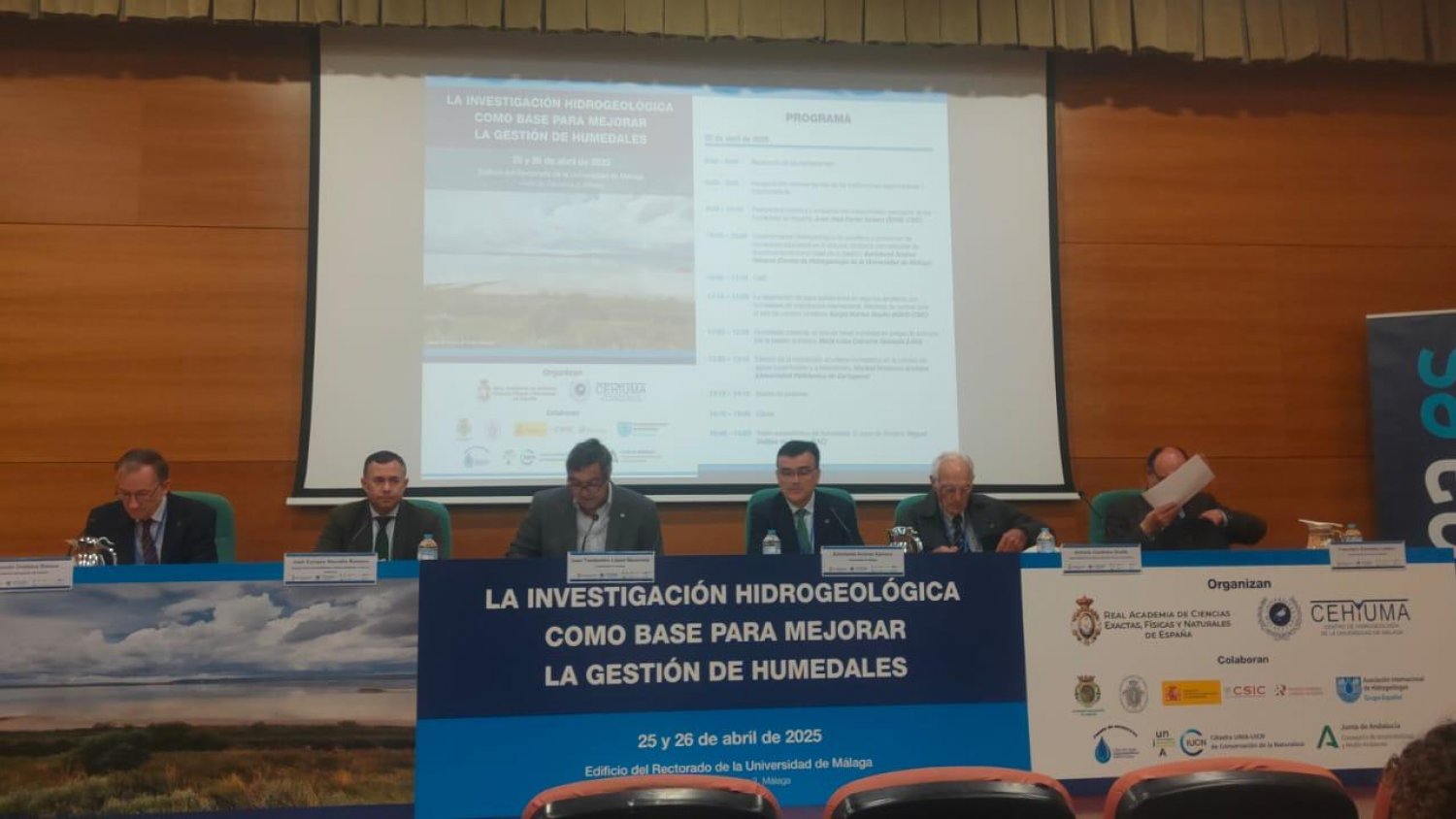 Andalucía llama a la comunidad científica a la colaboración en la conservación de los humedales