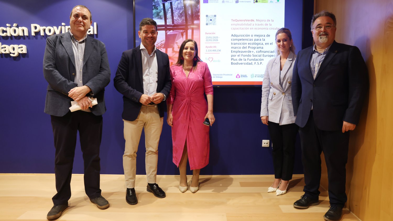La Diputación lidera un proyecto para mejorar la capacitación profesional en economía verde de un millar de personas del medio rural