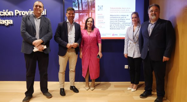 La Diputación lidera un proyecto para mejorar la capacitación profesional en economía verde de un millar de personas del medio rural