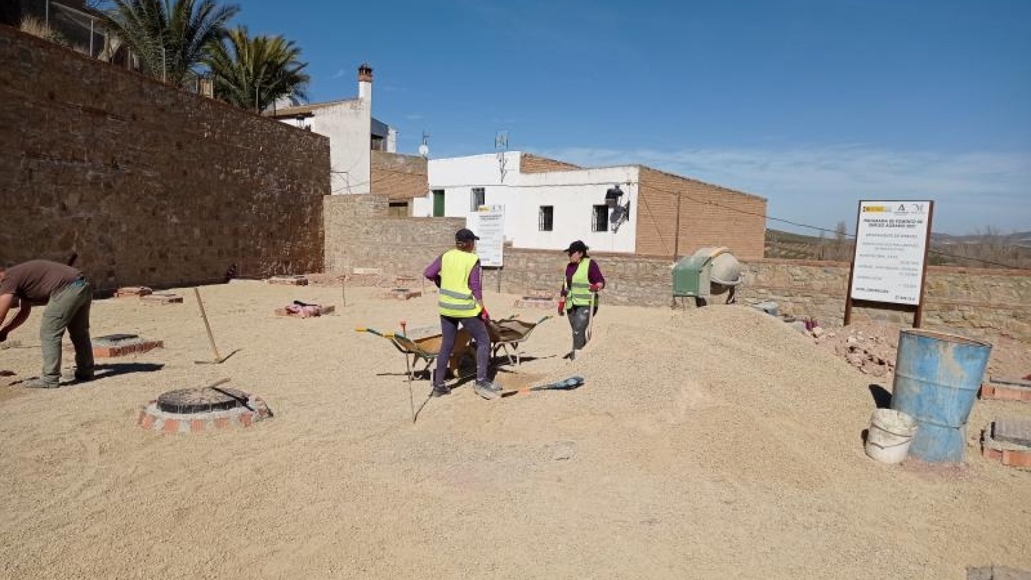 Diputación transfiere 2,9 millones de euros a los ayuntamientos para obras de fomento del empleo agrario