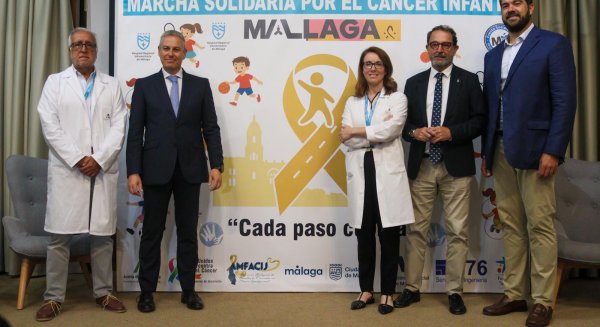 El Hospital Materno Infantil de Málaga presenta la I Marcha Solidaria contra el Cáncer Infantil
