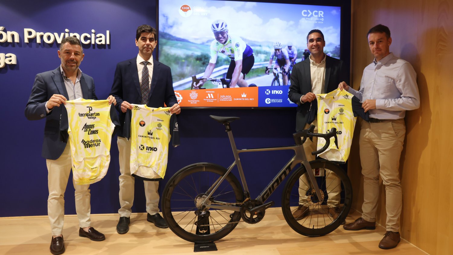 La Marcha Cicloturista Coín-Caminito del Rey celebra su IV edición con un millar deportistas de todo el país