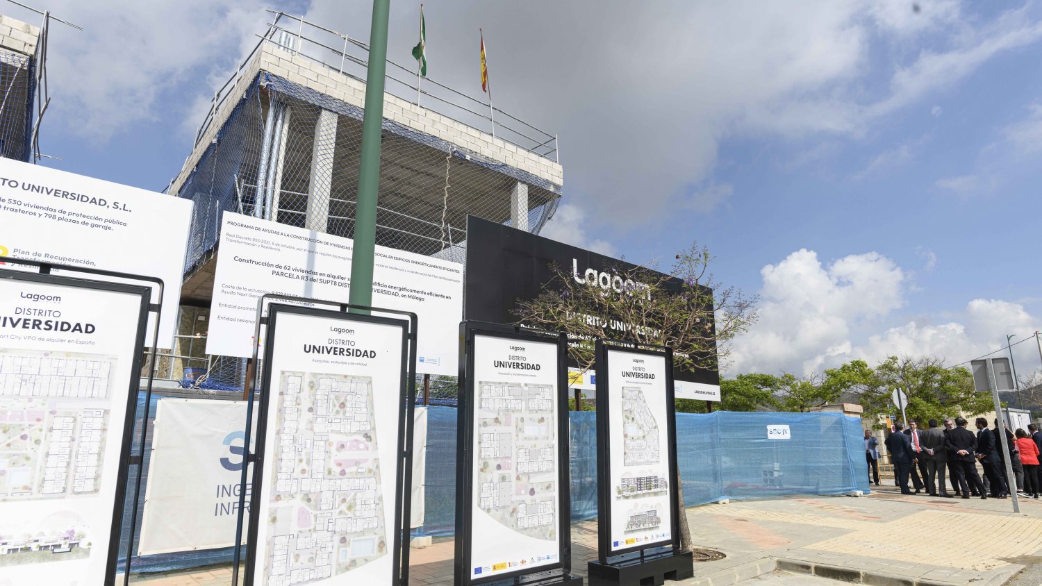 Las obras de las 530 viviendas de la segunda fase de Universidad alcanzan el 32% de su ejecución