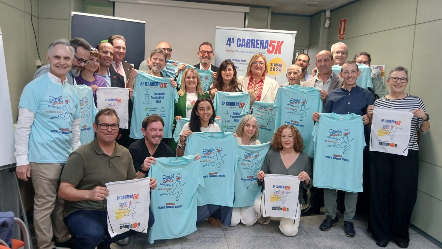 La delegación territorial de Salud y Consumo acoge la presentación de la 4ª Carrera “Donación, Trasplante y Vida”
