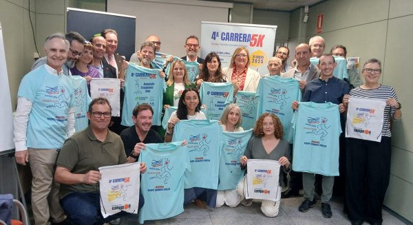 La delegación territorial de Salud y Consumo acoge la presentación de la 4ª Carrera “Donación, Trasplante y Vida”