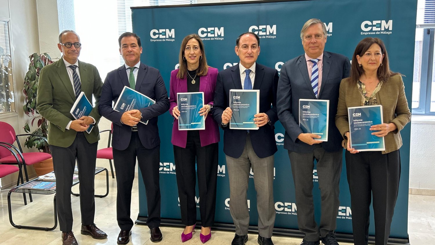 Málaga lidera la creación de empresas en Andalucía y prevé un crecimiento económico del 2,8% en 2025, según la CEM
