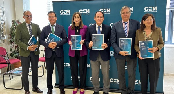 Málaga lidera la creación de empresas en Andalucía y prevé un crecimiento económico del 2,8% en 2025, según la CEM