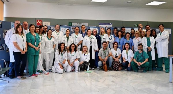 El Hospital Clínico de Málaga celebra con sus profesionales del día de la Enfermería