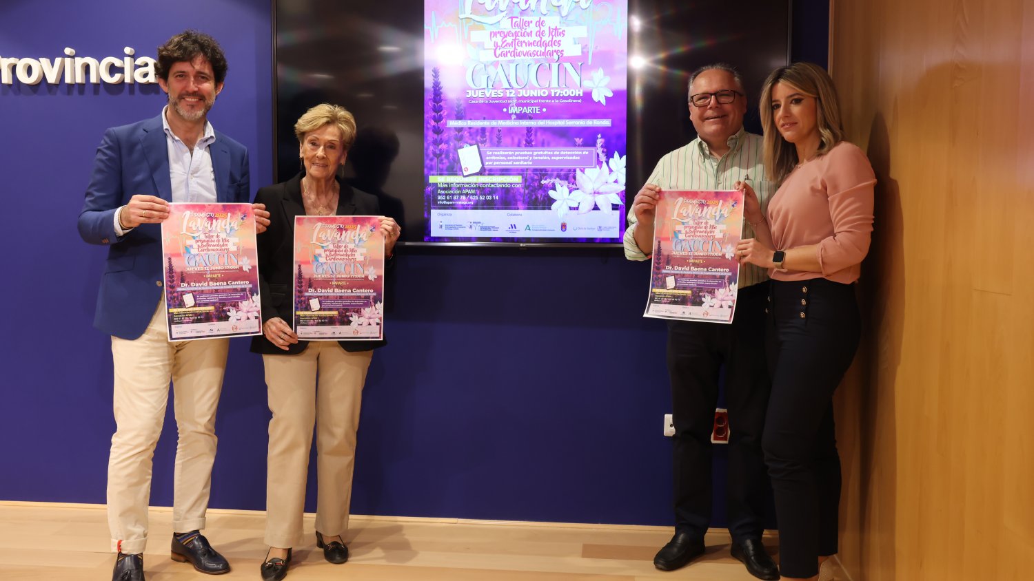 La Diputación impulsa un proyecto para la prevención de ictus y enfermedades cardiovasculares