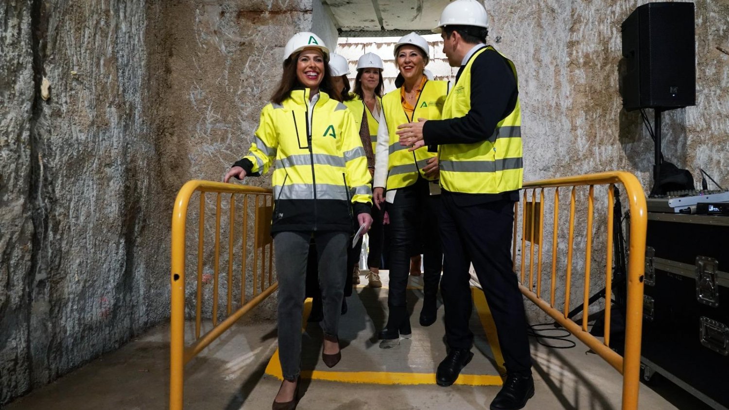 La Junta firma el contrato de obra y adjudica las asistencias del tramo II de la Prolongación del Metro