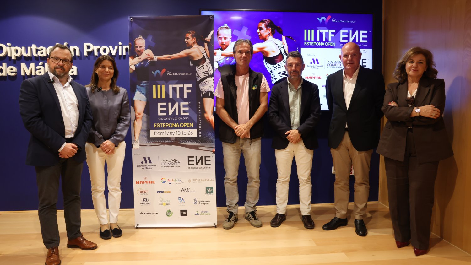 La Diputación impulsa la celebración en Estepona del III ITF Women's Open de tenis, que reunirá a 48 de las mejores jugadoras del mundo