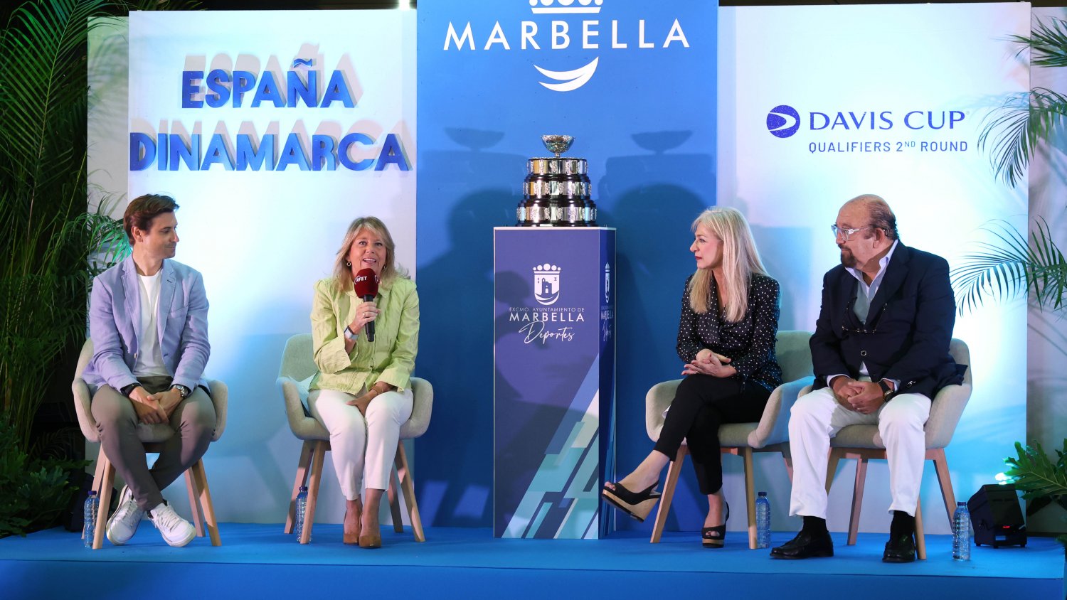 Del Cid destaca que “Marbella es un talismán para la Copa Davis” durante la presentación de este torneo que albergará la ciudad el 13 y 14 de septiembre