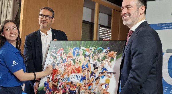 La patinadora Natalia Baldizzone ha compartido sus experiencias profesionales con el alumnado del colegio El Torcal