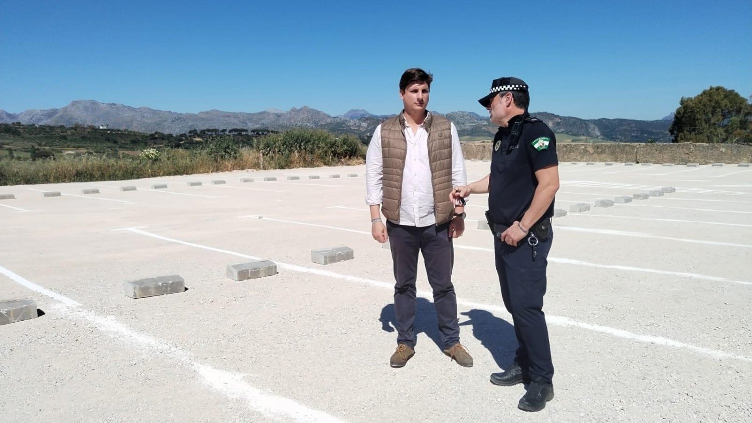Ronda finaliza la puesta en valor del aparcamiento de la calle Prado con 160 nuevas plazas de estacionamiento